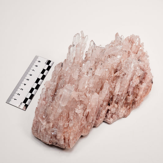 Pink Lemurian Quartz Cluster Large Size (P-1437) 1.873 g