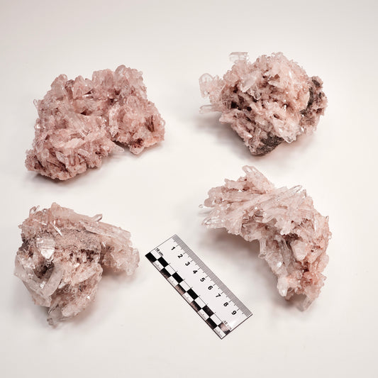 ピンクレムリアンクォーツクラスター（P-）プランティラ