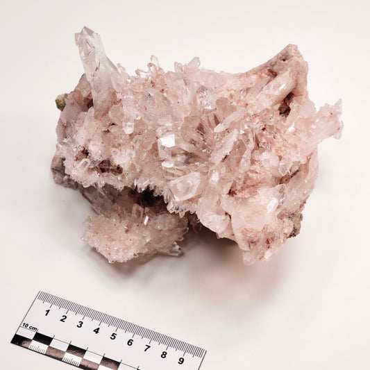 Pink Lemurian Quartz Clusters Large Size (P-1440) 1,681 g