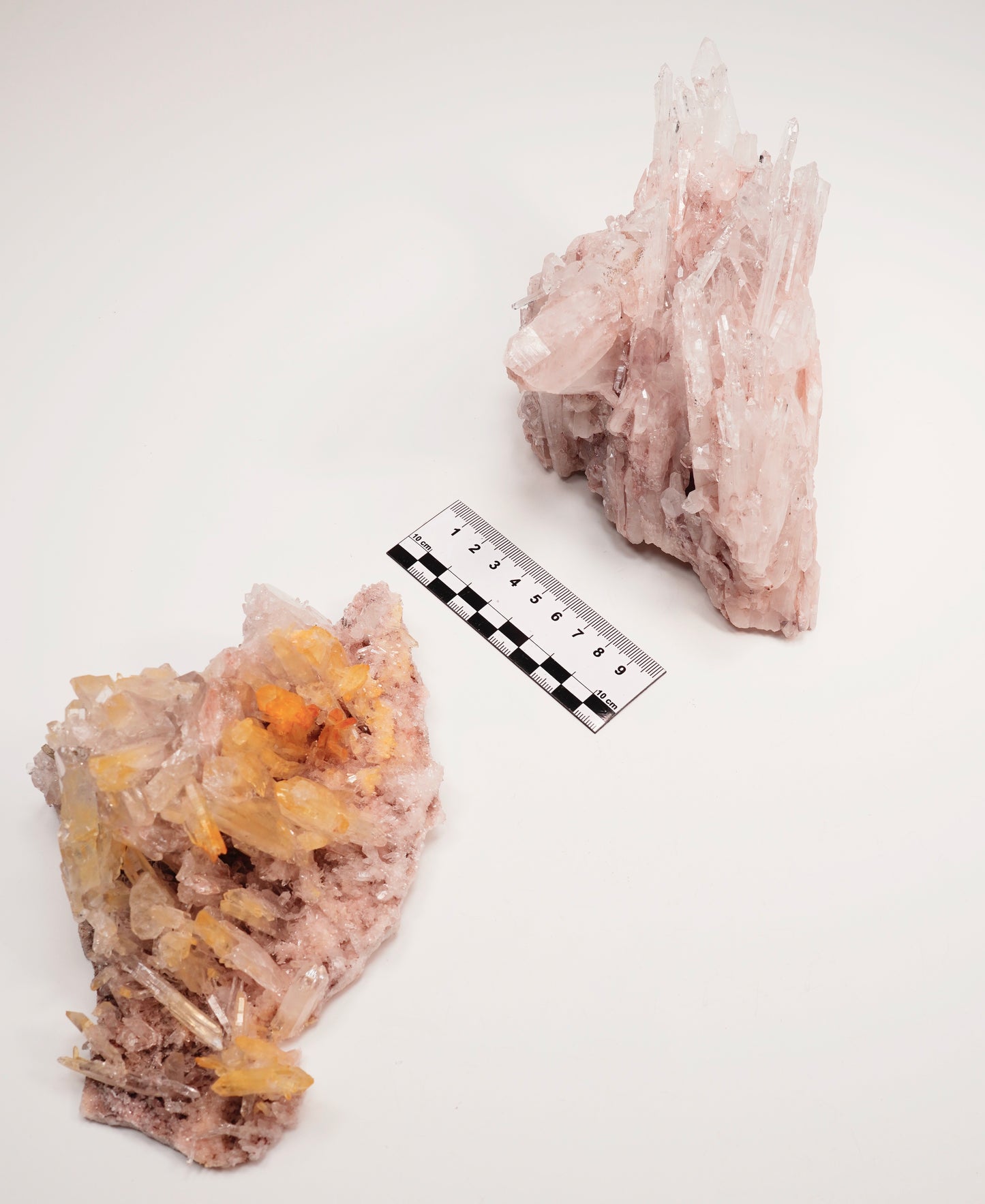 Pink Lemurian Quartz Clusters Large Size (P-1439) 2,358 g