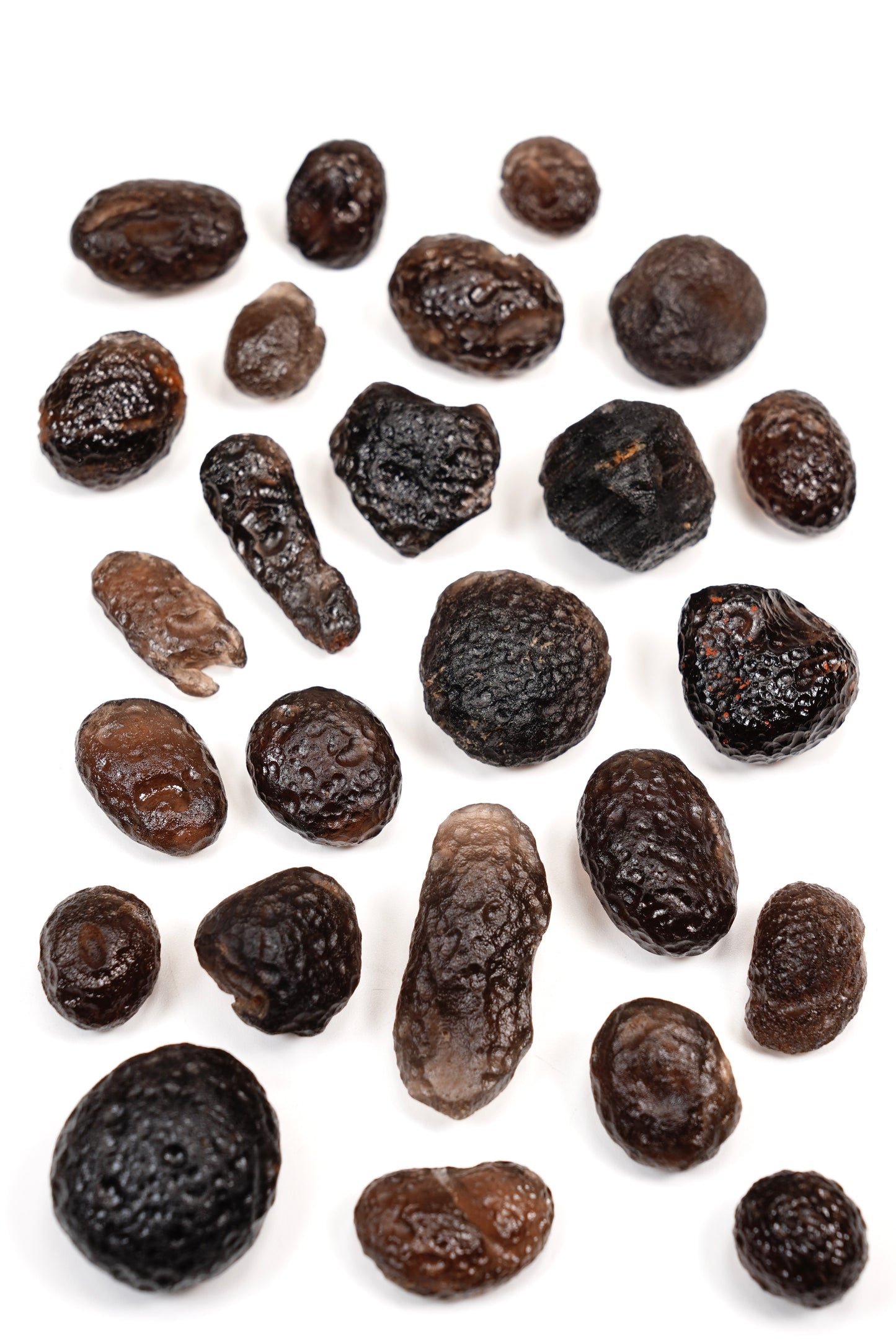 COLOMBIANITE TEKTITE MUSEUM QUALITY (CT-113) 117G X23 PIECES | WHOLESALE LOT