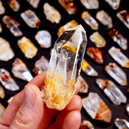 Dragon Fire Lemurian Quartz Crystal Points | BULK (Shop by the Kilo) | Small Size
