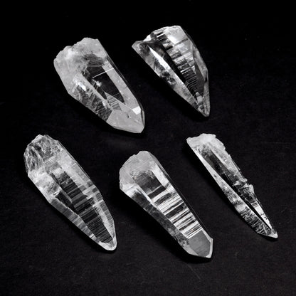 Peñas Blancas Lemurian Quartz Crystal Points (PB-3010) | Wholesale Lot | Medium Size