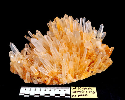 Needle Lemurian Quartz Crystal Cluster (LC-3024) | Wholesale Lot | 3320g x1 | Large Size