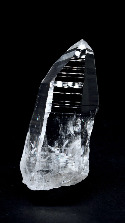 Peñas Blancas Lemurian Quartz Master 9 Sided Crystal (PB-3004) | Wholesale & retail Lot | 345g x1 | Medium Size