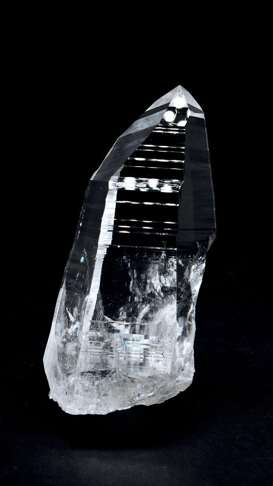 Peñas Blancas Lemurian Quartz Master 9 Sided Crystal (PB-3004) | Wholesale & retail Lot | 345g x1 | Medium Size
