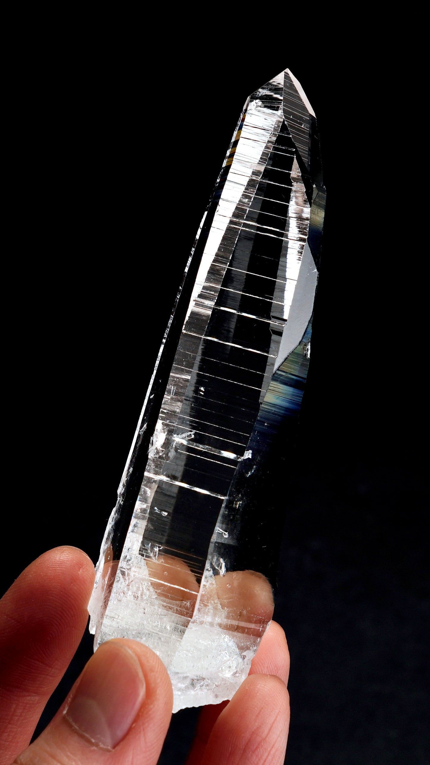Peñas Blancas Lemurian Quartz Sword of Light Laser (PB-3005) | Wholesale & Retail Lot | 135g x1 | Medium Size