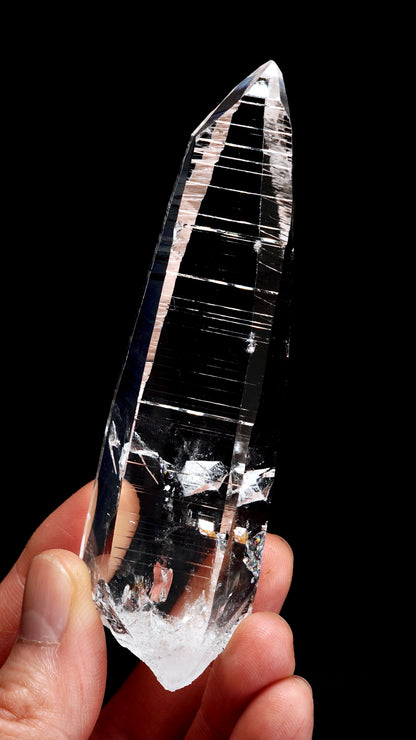 Peñas Blancas Lemurian Quartz Crystal Points (PB-3002) | Wholesale Lot | 420g x5 | Medium & Small Sizes