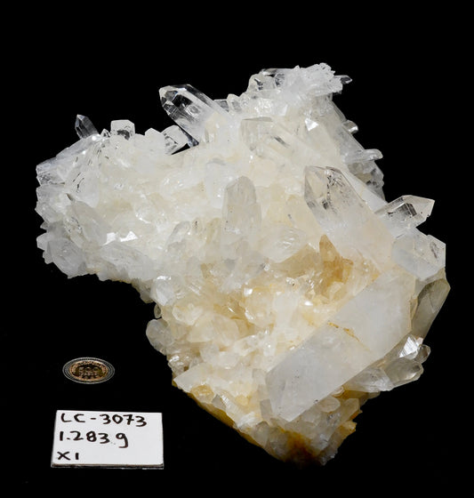 SUPER OPTICAL LEMURIAN QUARTZ CLUSTER (LC-3059) | WHOLESALE LOT | LARGE SIZE 2515g x1