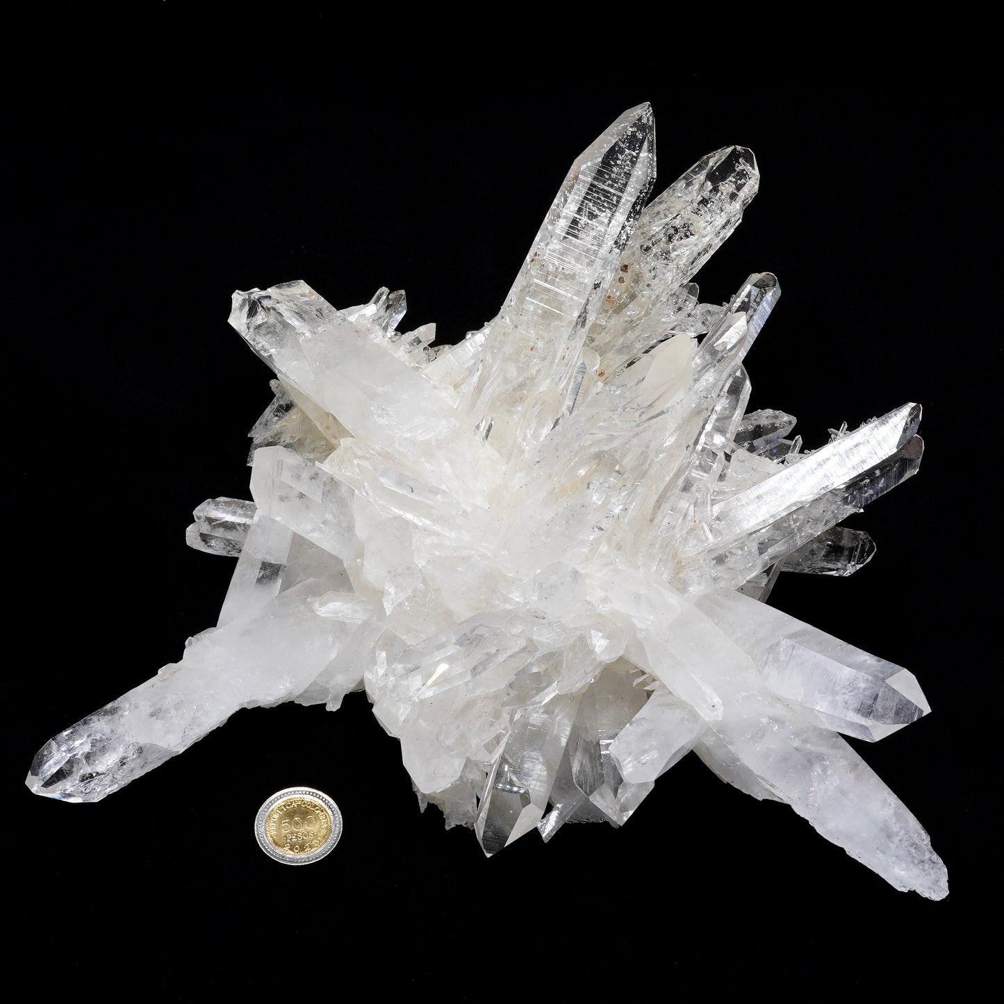 SUPER OPTICAL LEMURIAN QUARTZ CLUSTER (LC-3067) | WHOLESALE LOT | LARGE SIZE 2390g x1