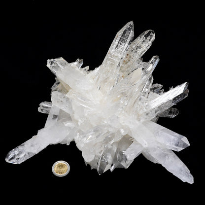 SUPER OPTICAL LEMURIAN QUARTZ CLUSTER (LC-3067) | WHOLESALE LOT | LARGE SIZE 2390g x1