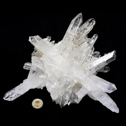 SUPER OPTICAL LEMURIAN QUARTZ CLUSTER (LC-3067) | WHOLESALE LOT | LARGE SIZE 2390g x1