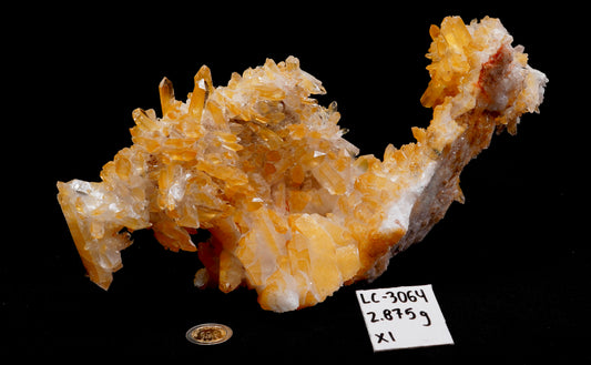 GOLDEN PINK LEMURIAN QUARTZ CLUSTERS (LC-3064) | WHOLESALE LOT | LARGE SIZE 2875g x1