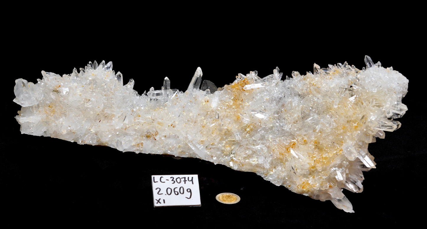 SUPER OPTICAL LEMURIAN QUARTZ CLUSTER (LC-3074) | WHOLESALE LOT | XL SIZE 2060g x1