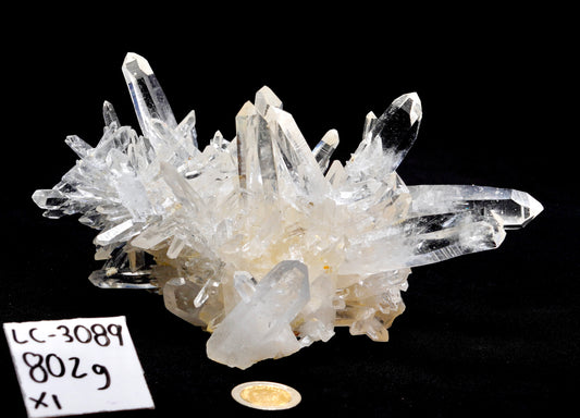 LASER LEMURIAN QUARTZ CLUSTERS (LC-3089) | WHOLESALE LOT | MEDIUM SIZE 802g x1