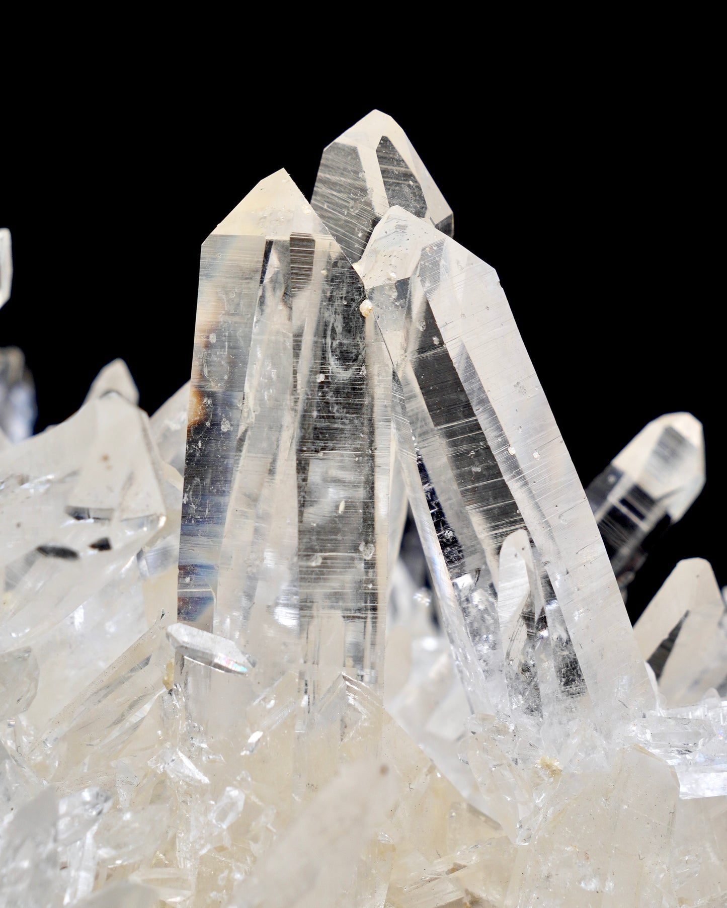 LASER LEMURIAN QUARTZ CLUSTERS (LC-3089) | WHOLESALE LOT | MEDIUM SIZE 802g x1