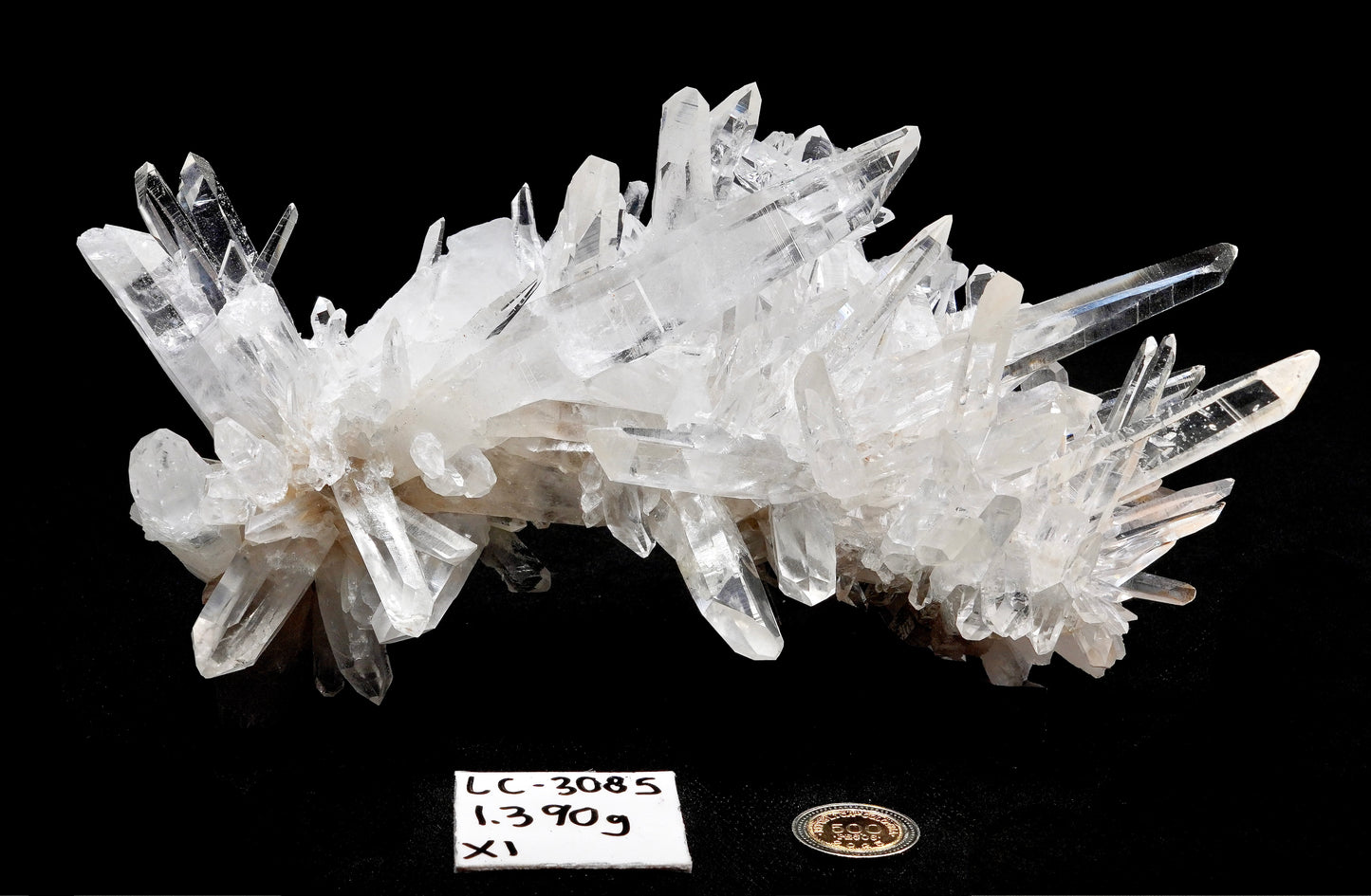 LASER LEMURIAN QUARTZ CLUSTER (LC-3085) | WHOLESALE LOT | LARGE SIZE 1390g x1