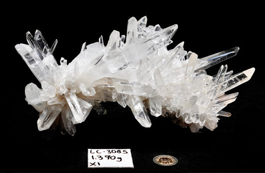 LASER LEMURIAN QUARTZ CLUSTER (LC-3085) | WHOLESALE LOT | LARGE SIZE 1390g x1