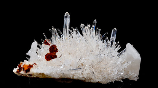 NEEDLE SUPER OPTICAL LEMURIAN QUARTZ CLUSTER (LC-3066) | WHOLESALE LOT | LARGE SIZE 4395g x1