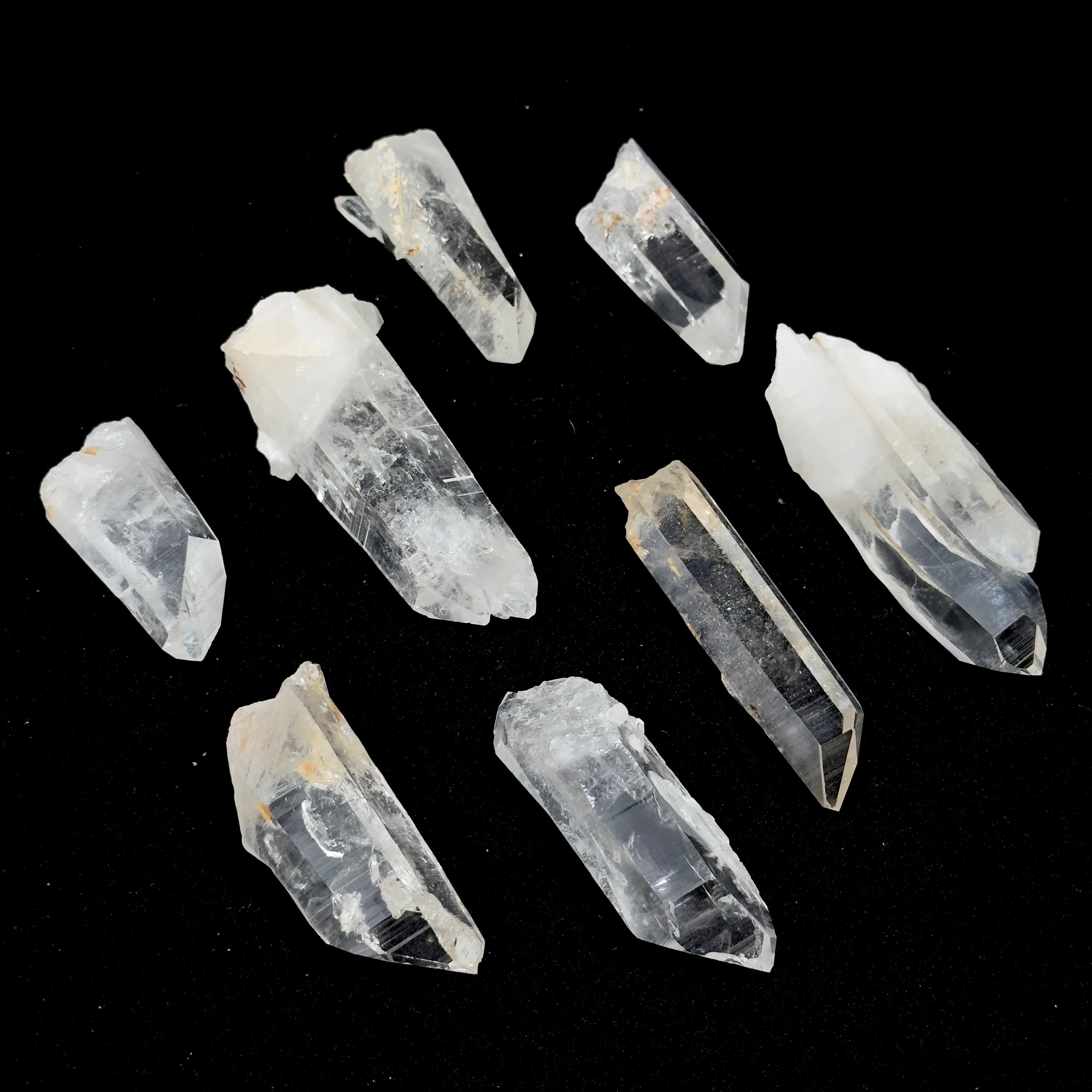 Optic offers clear Lemurian Quartz Crystal