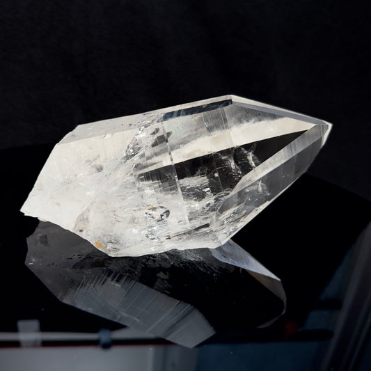 Master Peñas Blancas Lemurian Quartz, Super Optical Clarity XL Size (CO-95)