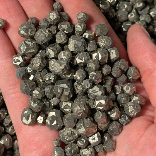 Mini Cross Twin Pyrite (Small Size) by the kilo BULK