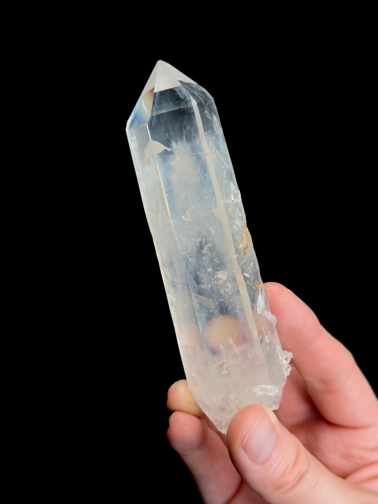 Blue Feather Lemurian Quartz Crystals AKA Blue Mist Quartz | (BS-3012) | 2190g x10 | Medium & Large Sizes