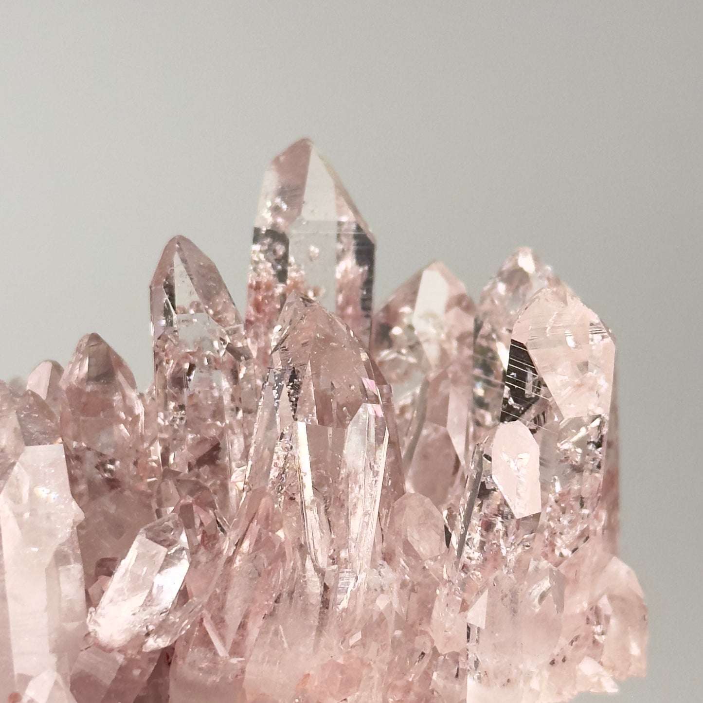 Pink Lemurian Quartz Clusters Small size (P-1231)