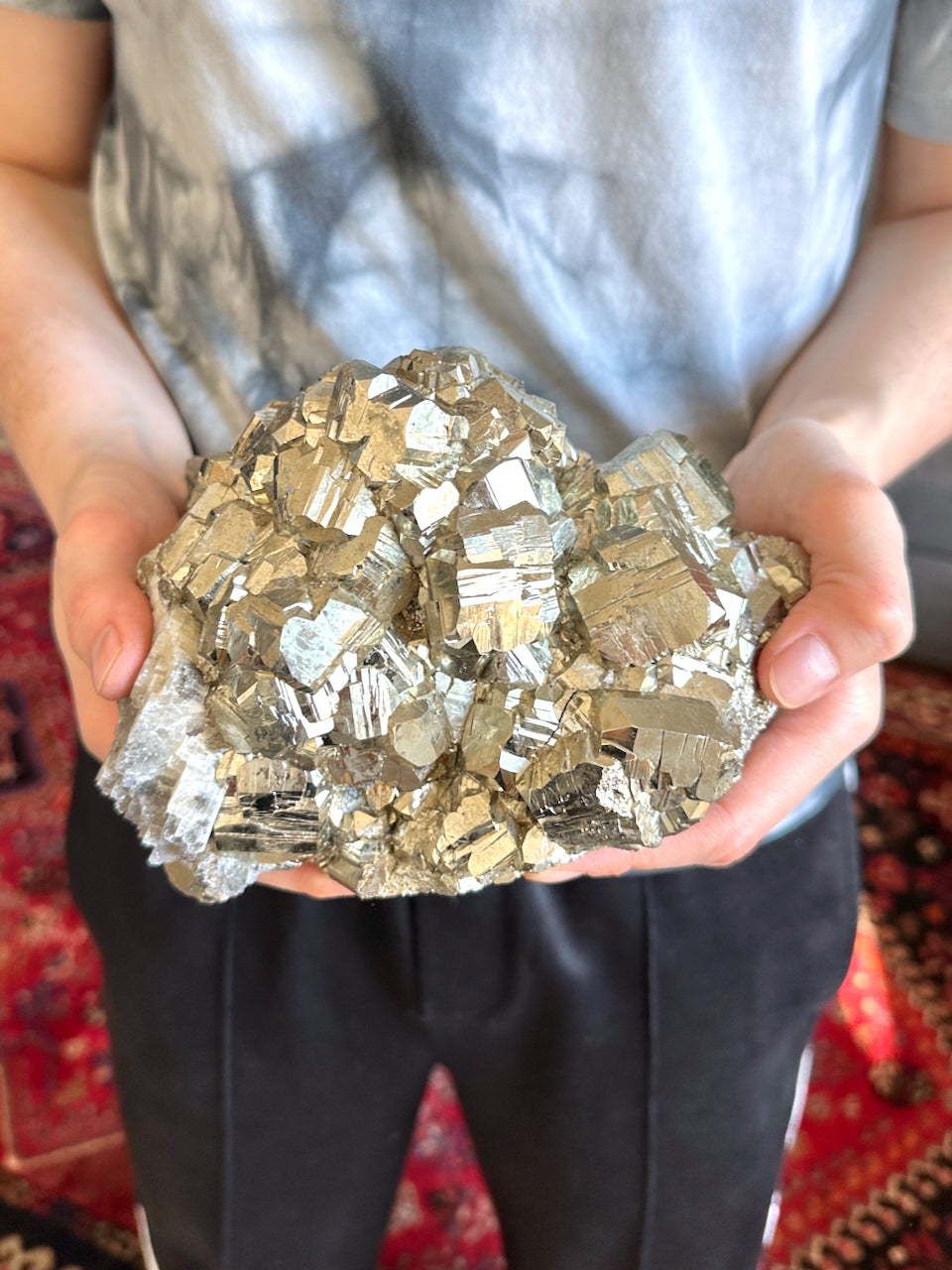 Pyrite Cluster Chivor mine (PY-149)