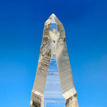 ムゾ・ハビット・レーザー・レムリアン・クォーツ・ソード・オブ・ライト（ロット：CO-215）コレクター標本