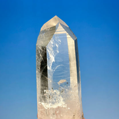 マスターテンプルハート DOW ペニャスブランカス レムリアンクォーツ クリスタルポイント コロンビア産 (CO-234) 412g