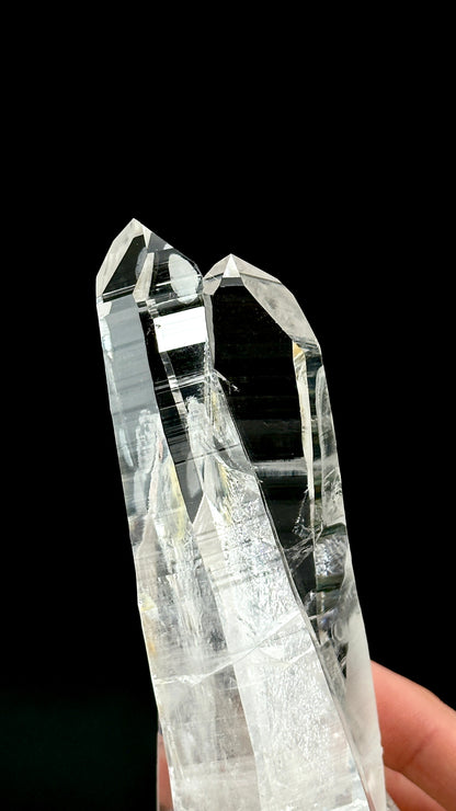 コレクター標本 超希少 タントリックツインレーザーソードオブライト ペニャスブランカス レムリアンクォーツクリスタルポイント コロンビア産 (CO-233) 394g