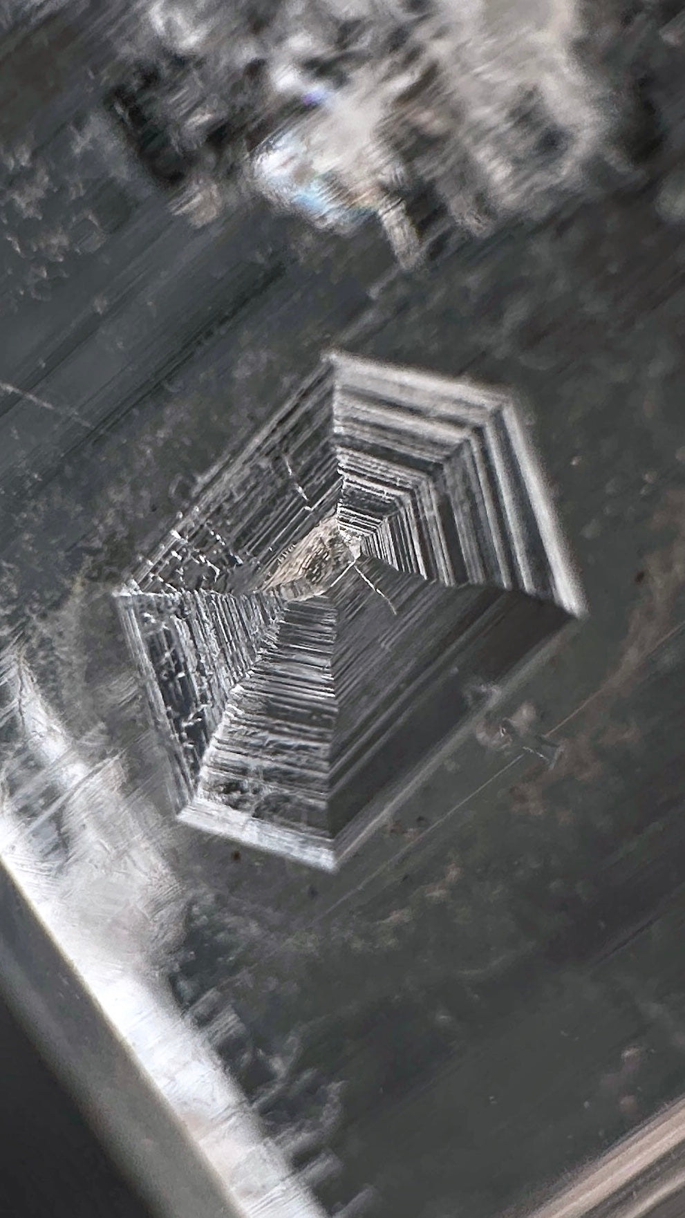 Laser Peñas Blancas Lemurian Quartz with an Elestial base Collector Specimen (Lot: CO-211)