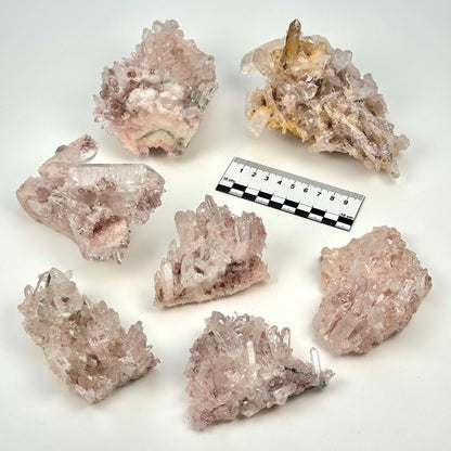 ピンクレムリアンクォーツクラスター（小）（P-1246）