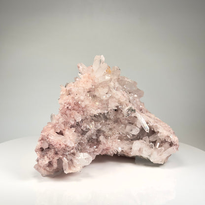 Pink Lemurian Quartz Cluster Large size (P-1258) 3533g x1