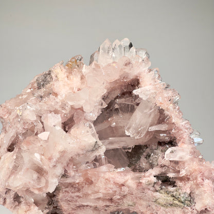 Pink Lemurian Quartz Cluster Large size (P-1258) 3533g x1