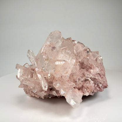 Pink Lemurian Quartz Cluster Large size (P-1264) 3095g x1