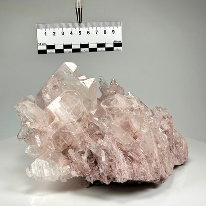 Pink Lemurian Quartz Cluster Large size (P-1264) 3095g x1