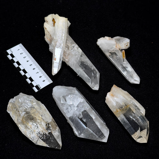 Super Optical Lemurian Quartz crystal Points (SO-172)