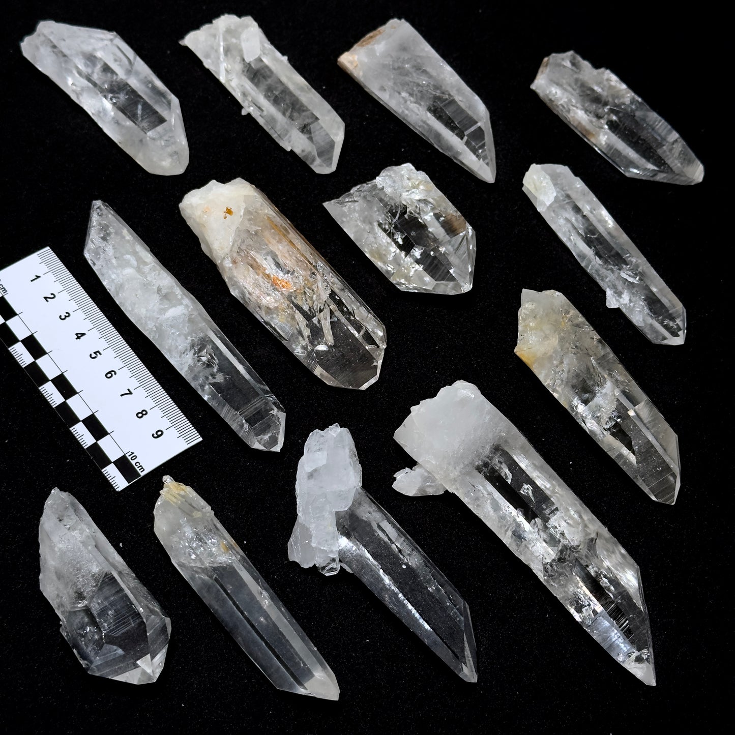 Super Optical Lemurian Quartz crystal Points (SO-167)