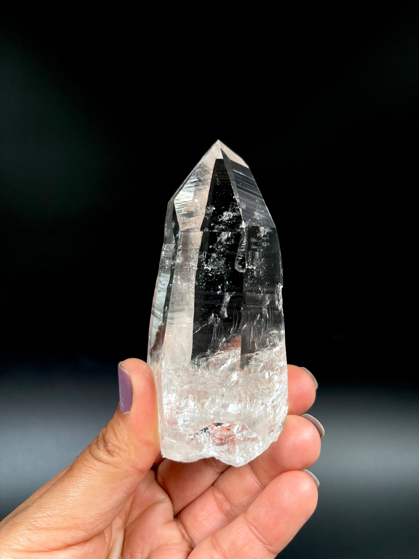 Peñas Blancas Lemurian Quartz Points, Super Optical Clarity Medium size WHOLESALE (PE-164)