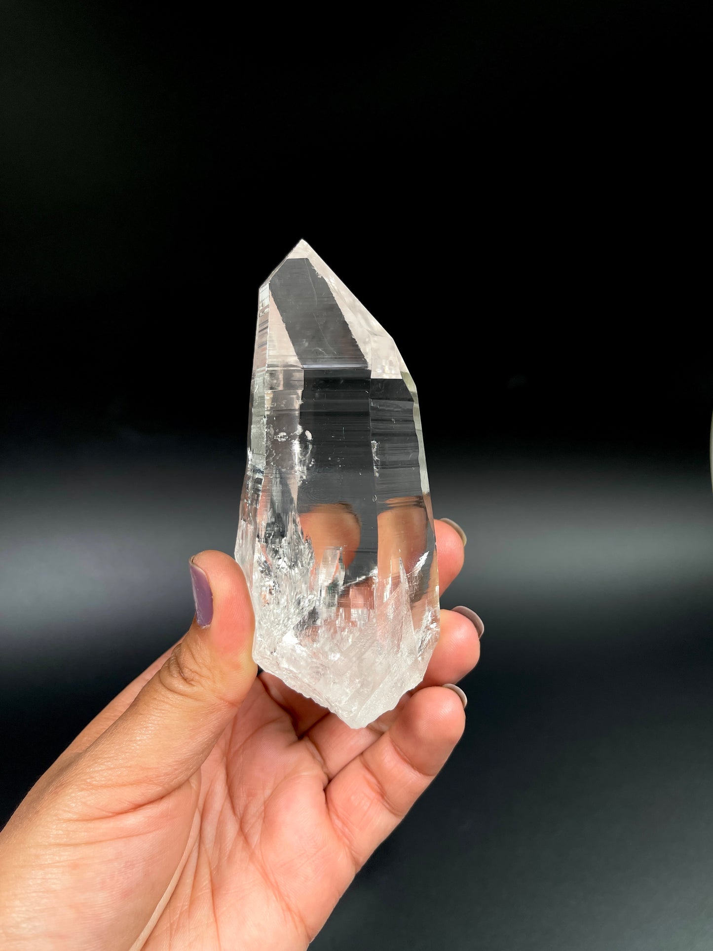 Peñas Blancas Lemurian Quartz Points, Super Optical Clarity Medium size WHOLESALE (PE-164)