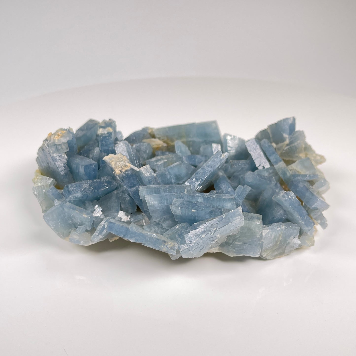 Blue Baritine / Baryte cluster Teresita mine Extra high quality specimen WHOLESALE (BR-8)