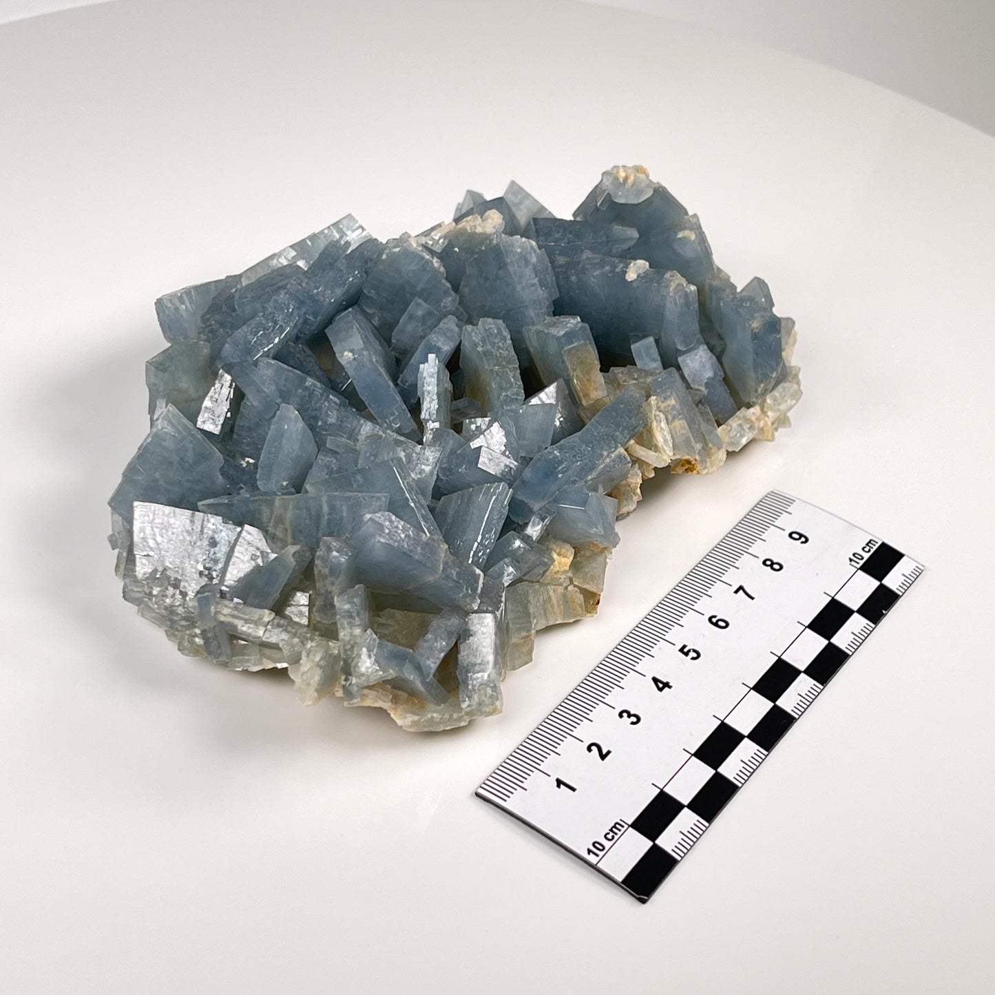 Blue Baritine / Baryte cluster Teresita mine Extra high quality specimen WHOLESALE (BR-8)