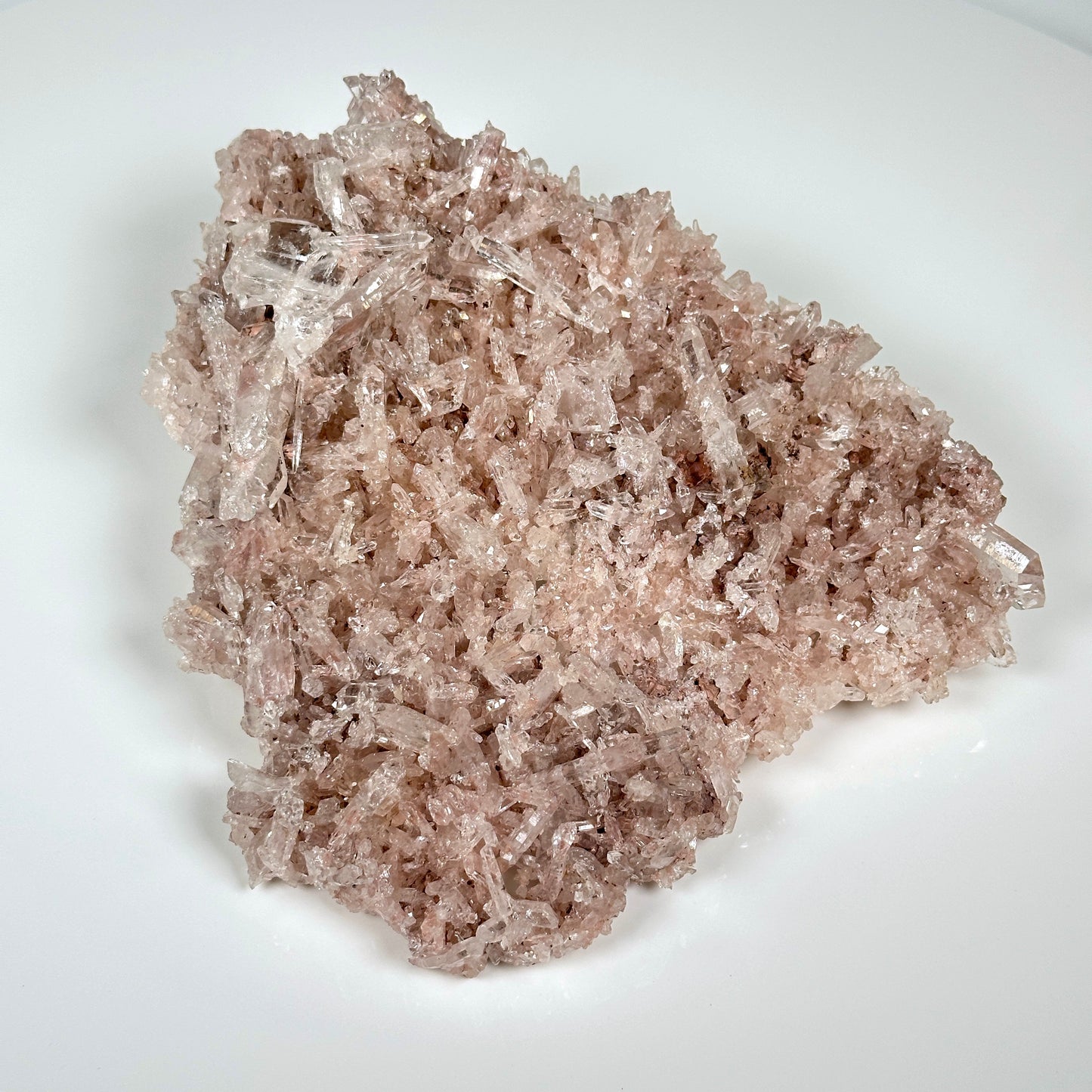 Pink Lemurian Quartz Cluster Large size Extra High Quality WHOLESALE (P-1072)