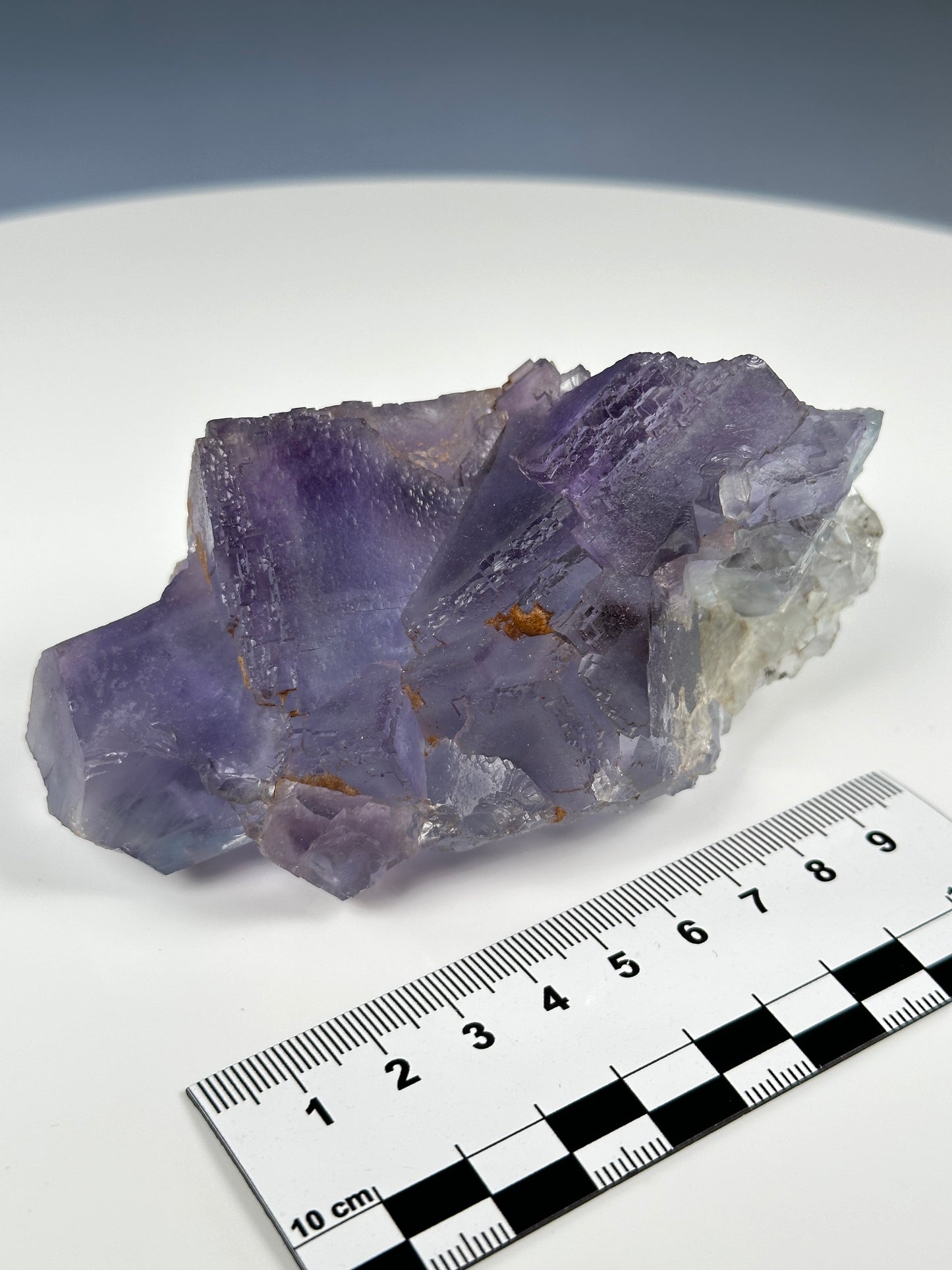 Extra rare Purple & Blue Phantom Fluorite, La Collada mine, Spain WHOLESALE (GF-197)