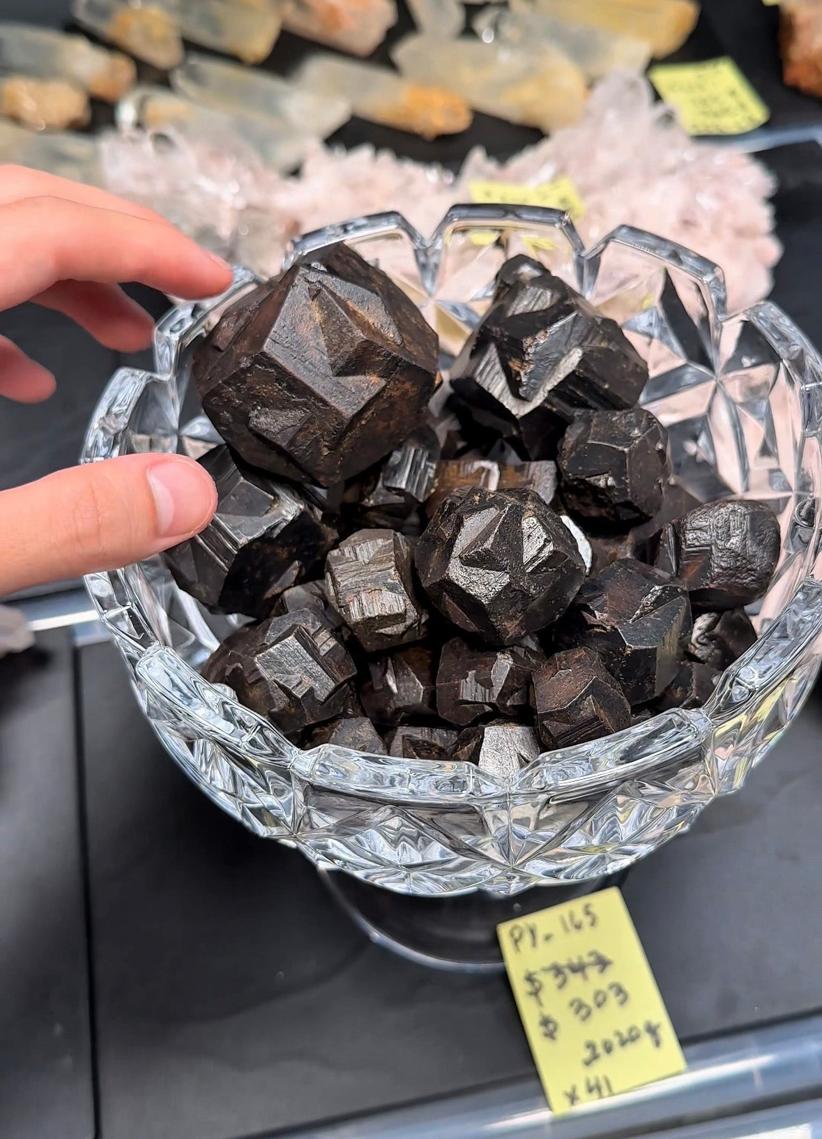 Iron Cross Twin Pyrite Goethite after Pyrite Pseudomorph (LOT: PY-165)