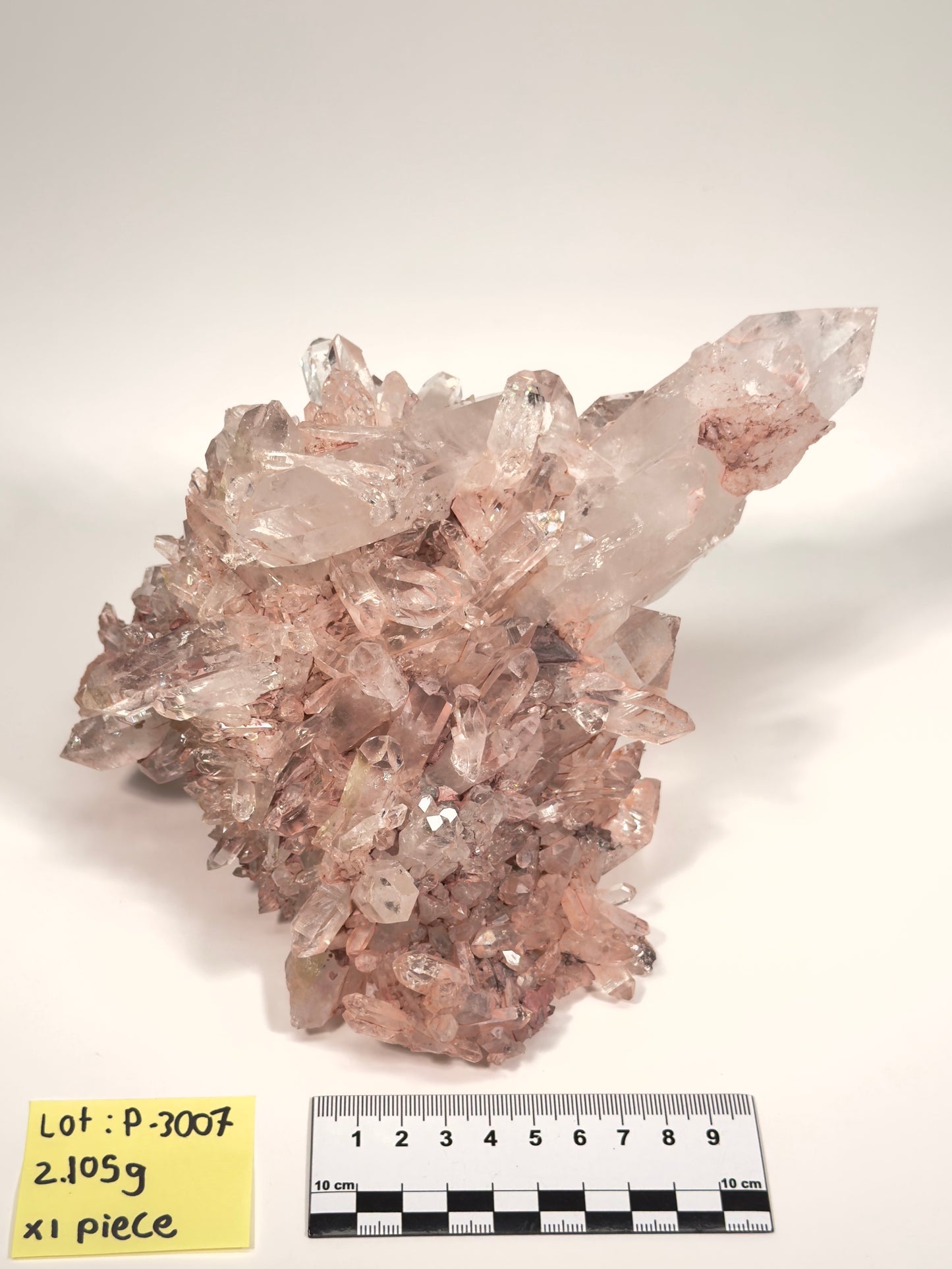 PINK LEMURIAN QUARTZ CLUSTER MEDIUM SIZE (P-3007) | WHOLESALE LOT