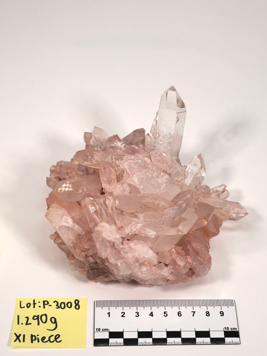 PINK LEMURIAN QUARTZ CLUSTER MEDIUM SIZE (P-3008) | WHOLESALE LOT
