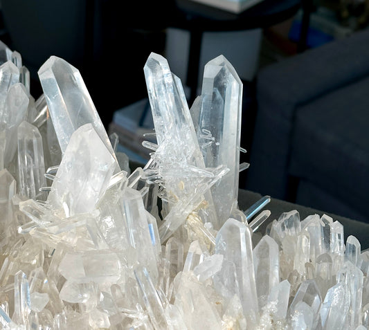 XL LEMURIAN QUARTZ CLUSTER (LC-283) 11550G X1 | WHOLESALE LOT